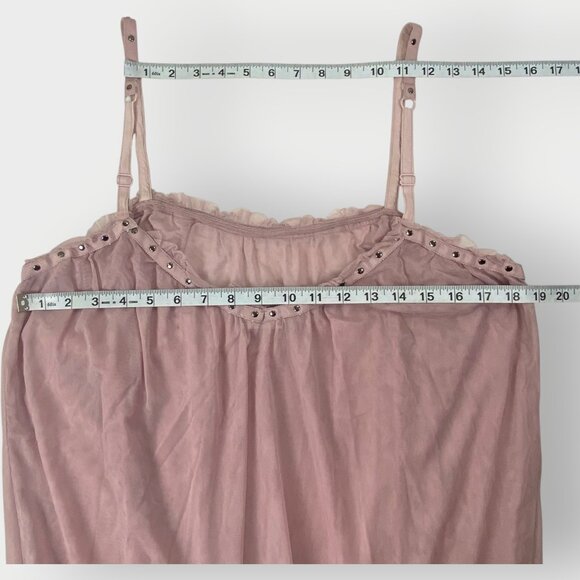 Intimately Free People Night Out Mesh Sheer Maxi Dress | M | Purple | Boho - Picture 8 of 10